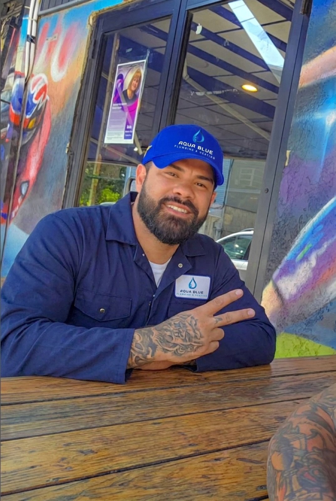 Marlon Batista, owner of Aqua Blue Plumbing & Heating