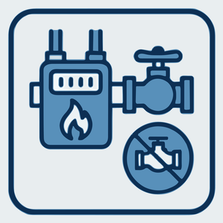 Gas Leaks and Backflow icon