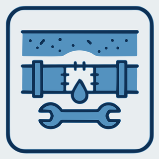 Water Line Repair and Replacement icon